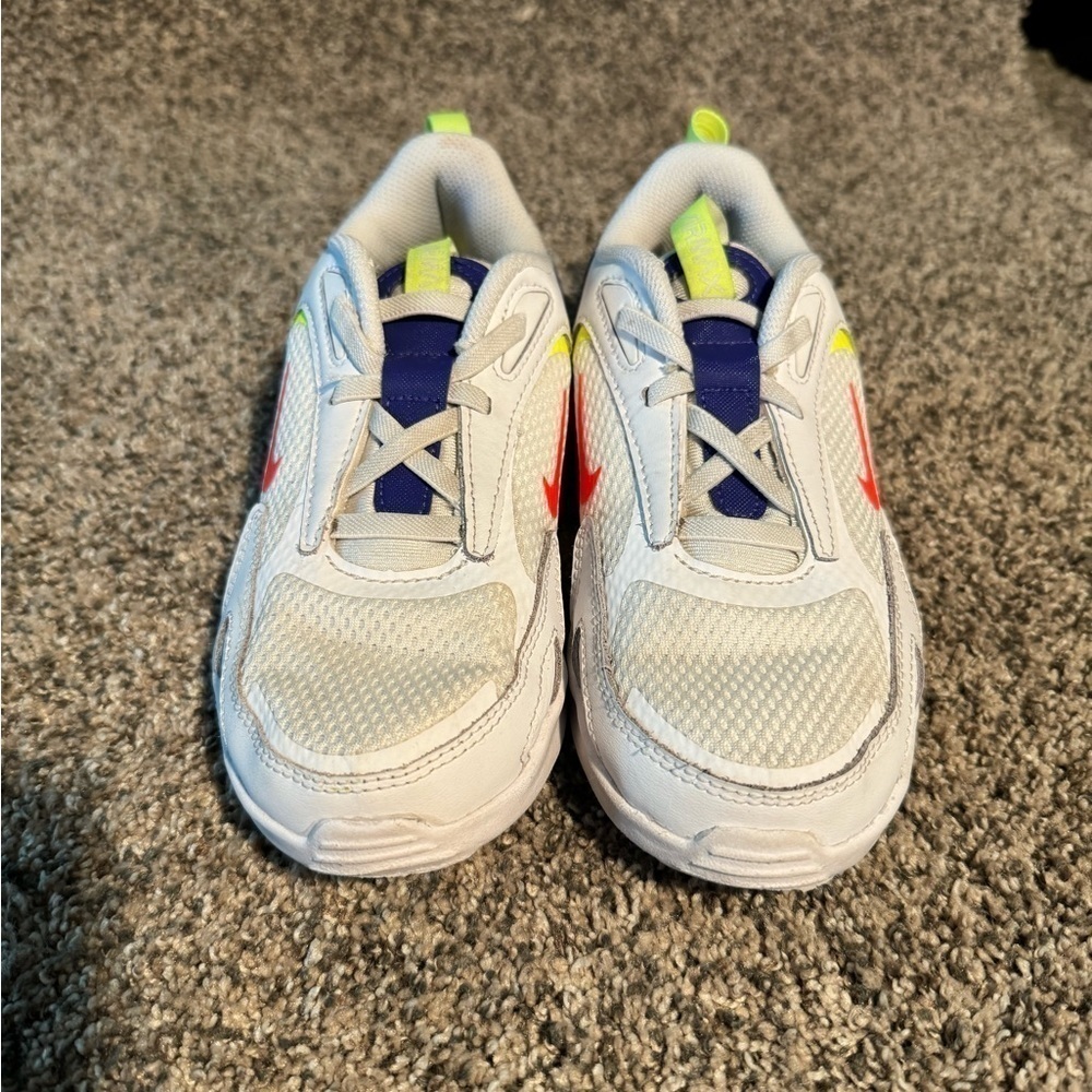 Nike Kid's Air Max Bolt White-Indigo-Volt-Size: 2Y - Picture 4 of 6
